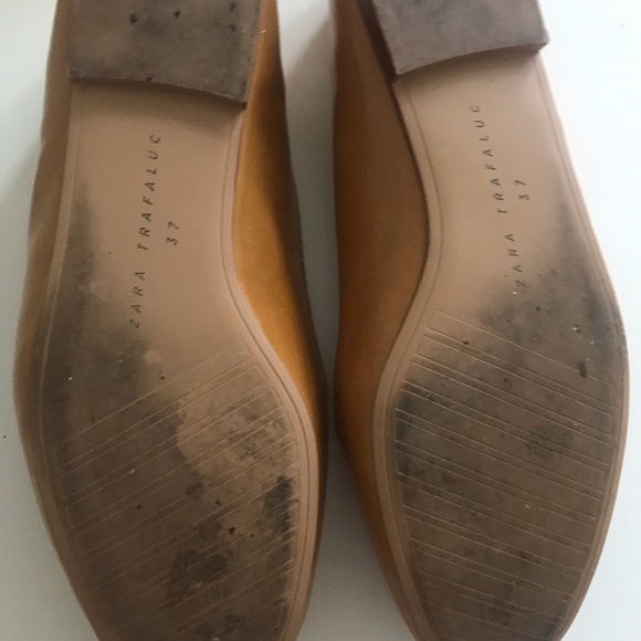 Tan ladies faux leather loafers with tassel - Picture 8 of 8